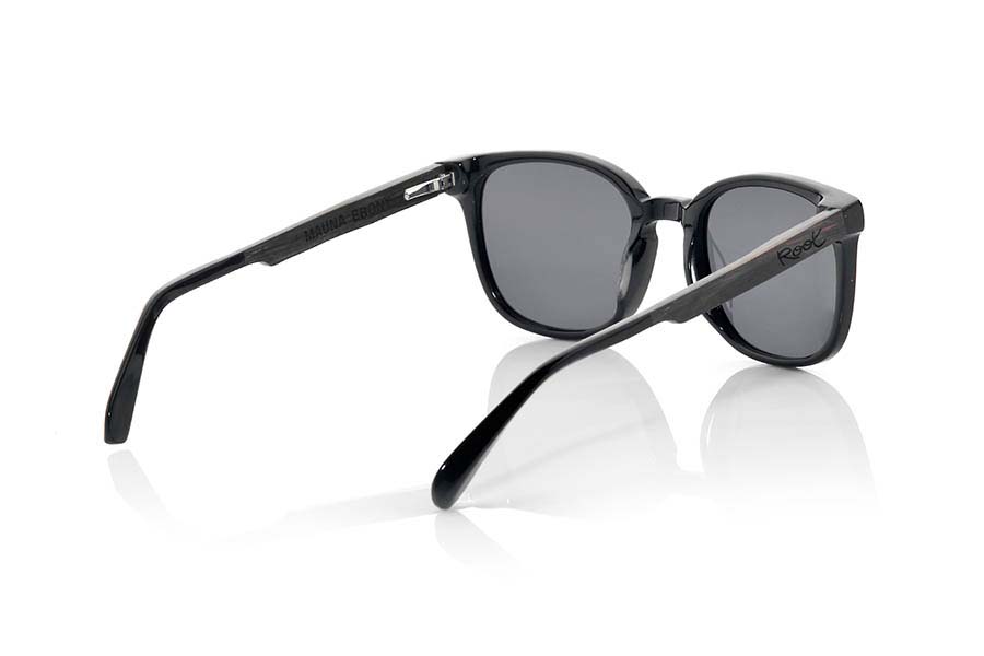 Wood eyewear of Ebony modelo MAUNA Wholesale & Retail | Root Sunglasses® 